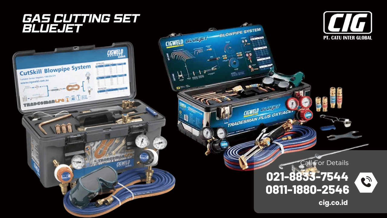 gas cutting set bluejet