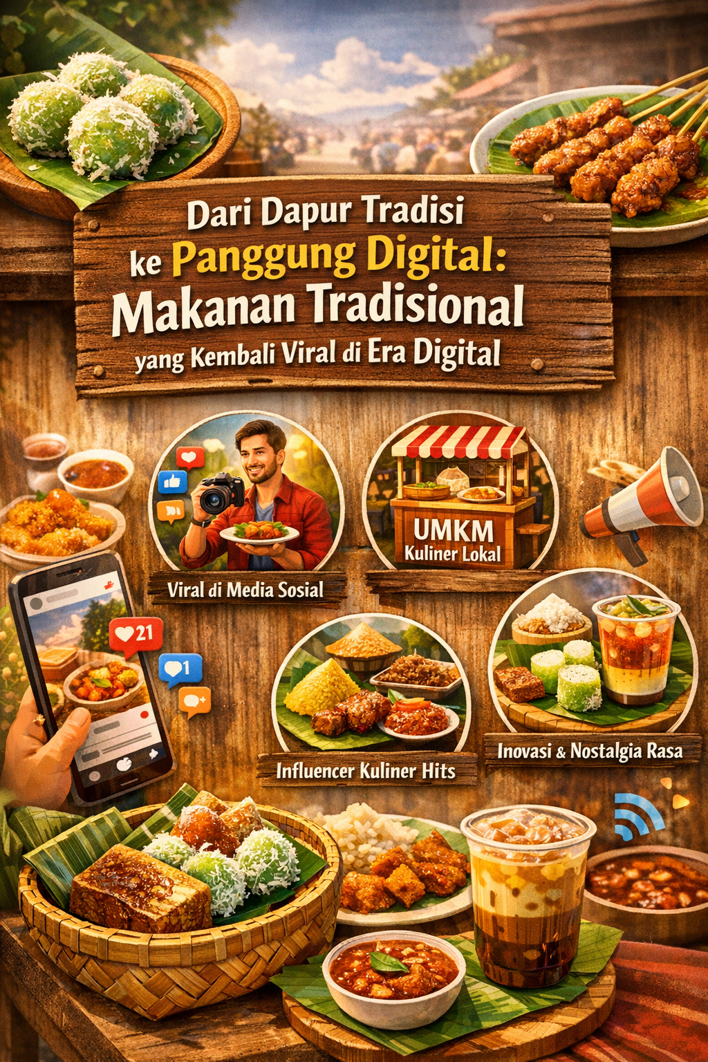 Makanan Tradisional yang Kembali Viral di Era Digital