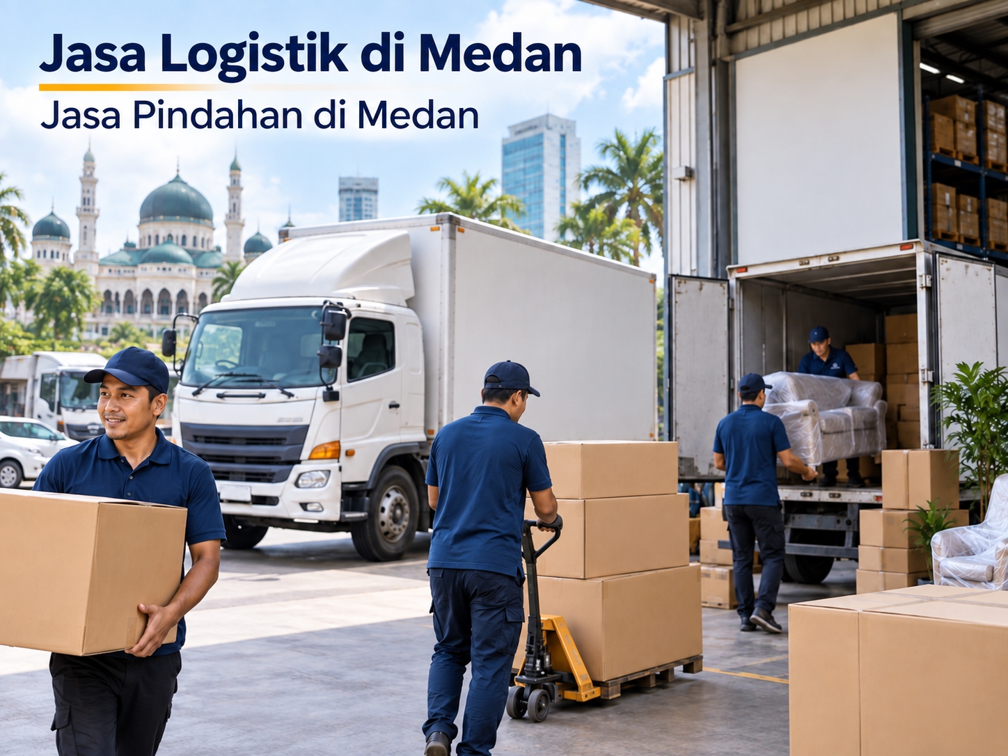 jasa logistik di Medan